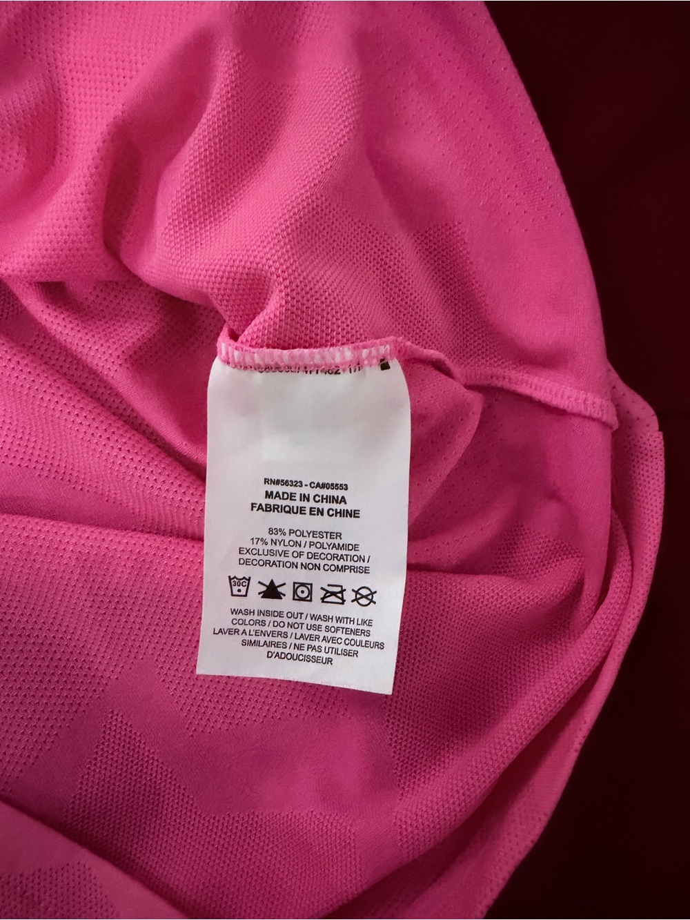 Nike Men’s Pink Short Sleeve Dri-FIT Tee - Picture 4 of 7